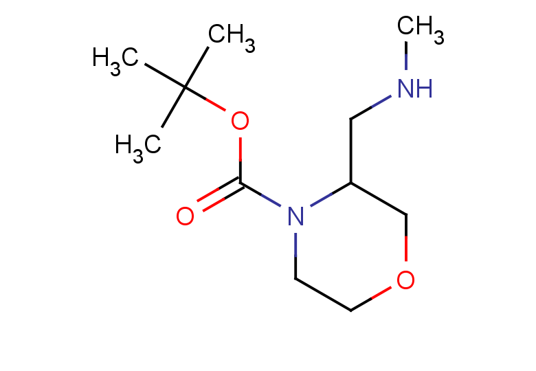 tert-butyl 3-[(methylamino)methyl]morpholine-4-carboxylate