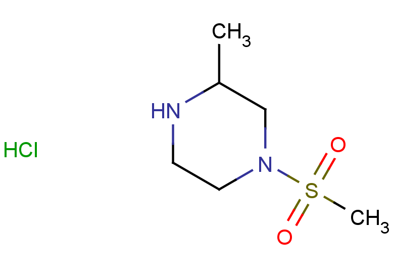 1-methanesulfonyl-3-methylpiperazine hydrochloride
