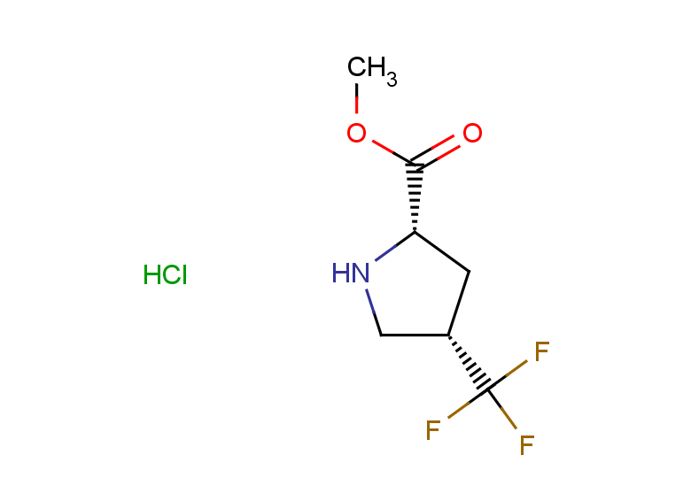 methyl (2S,4S)-4-(trifluoromethyl)pyrrolidine-2-carboxylate hydrochloride