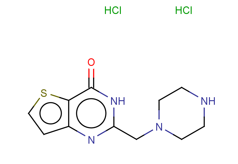 2-[(piperazin-1-yl)methyl]-3H,4H-thieno[3,2-d]pyrimidin-4-one dihydrochloride