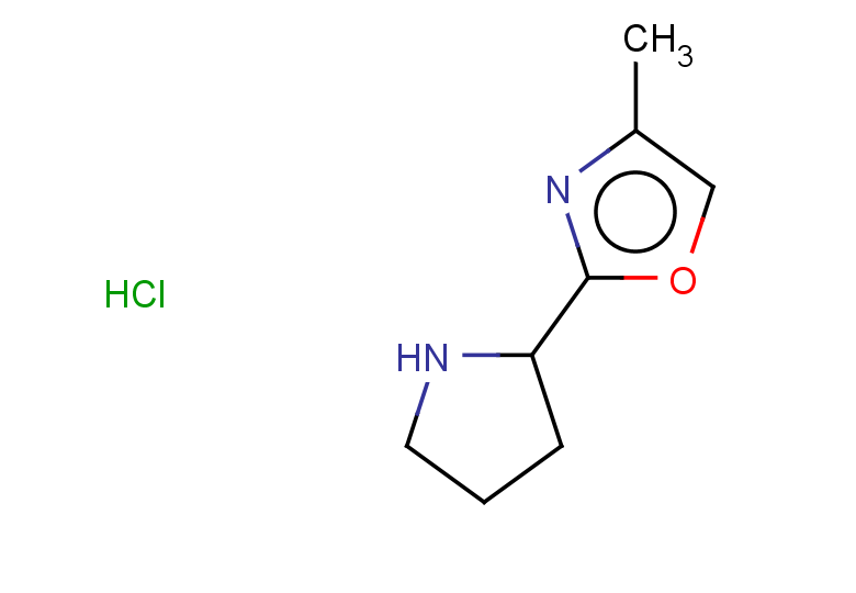 4-methyl-2-(pyrrolidin-2-yl)-1,3-oxazole hydrochloride