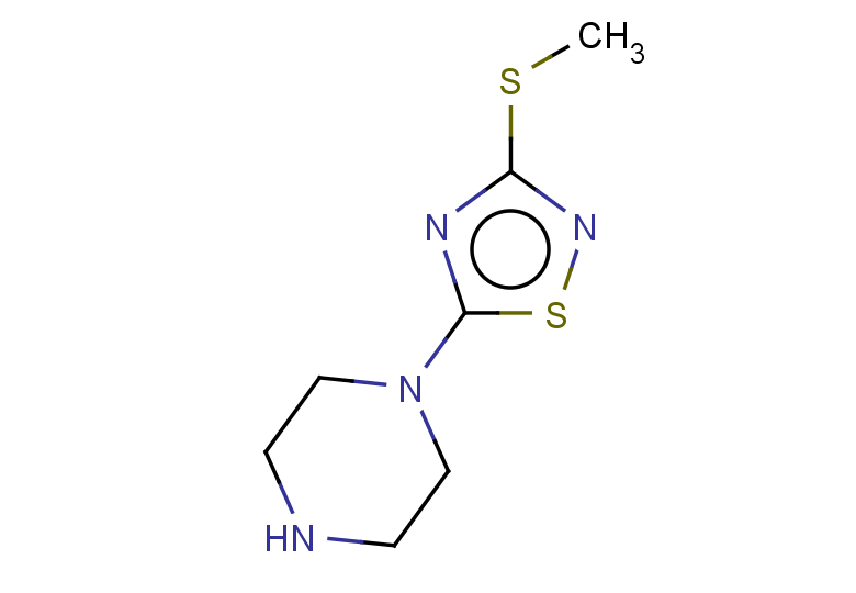 1-[3-(methylsulfanyl)-1,2,4-thiadiazol-5-yl]piperazine