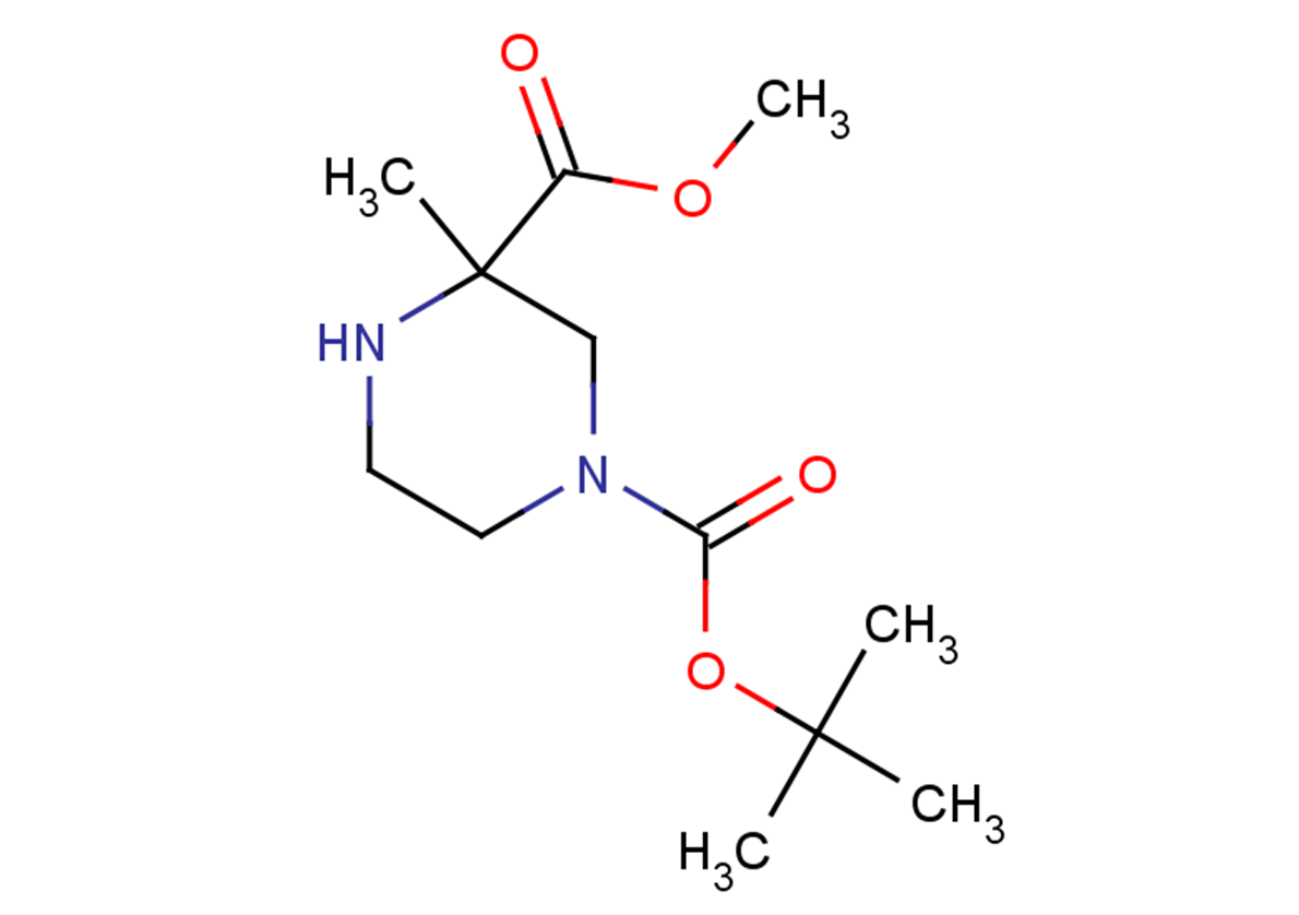 1-tert-butyl 3-methyl 3-methylpiperazine-1,3-dicarboxylate