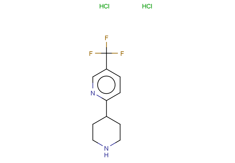2-(piperidin-4-yl)-5-(trifluoromethyl)pyridine dihydrochloride