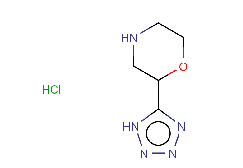 2-(1H-1,2,3,4-tetrazol-5-yl)morpholine hydrochloride