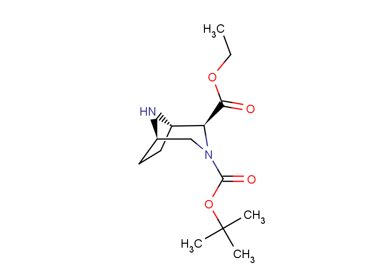 3-tert-butyl 2-ethyl (1S,2S,5R)-3,8-diazabicyclo[3.2.1]octane-2,3-dicarboxylate
