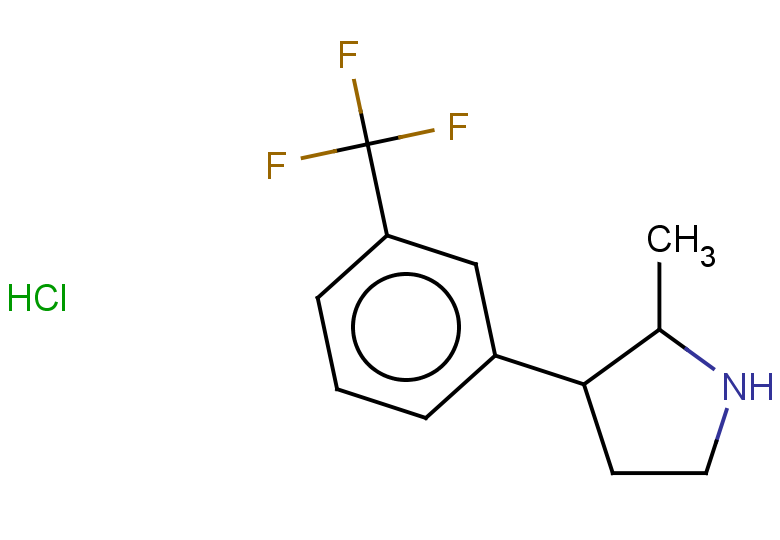 2-methyl-3-[3-(trifluoromethyl)phenyl]pyrrolidine hydrochloride