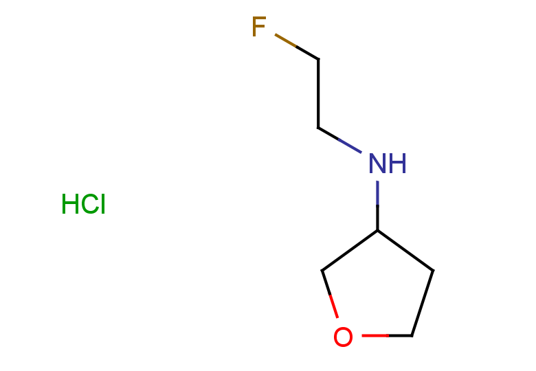 N-(2-fluoroethyl)oxolan-3-amine hydrochloride