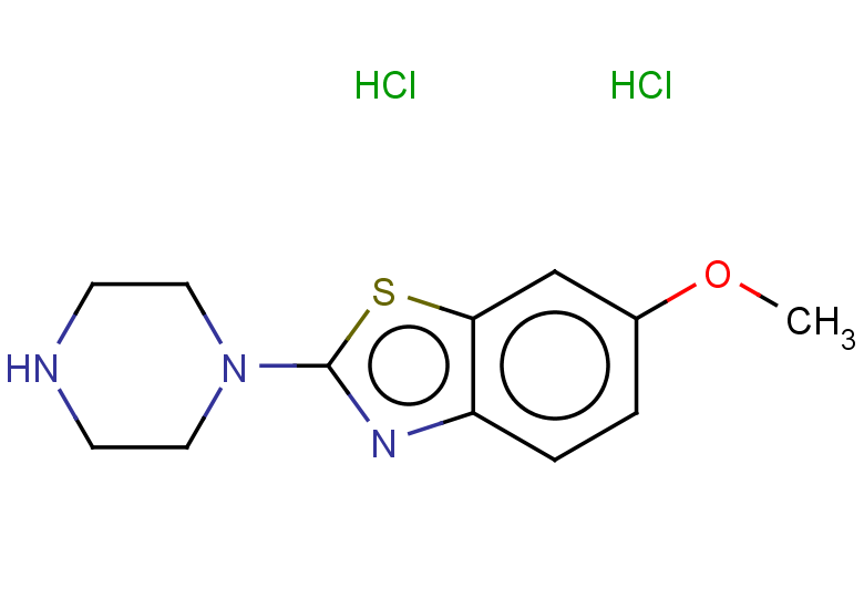 6-methoxy-2-(piperazin-1-yl)-1,3-benzothiazole dihydrochloride
