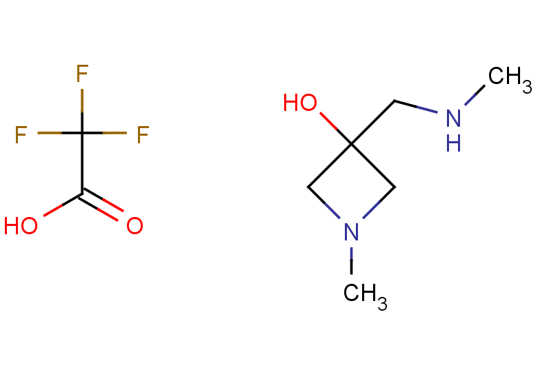 1-methyl-3-[(methylamino)methyl]azetidin-3-ol, trifluoroacetic acid