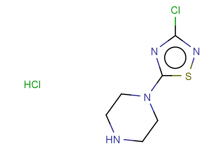 1-(3-chloro-1,2,4-thiadiazol-5-yl)piperazine hydrochloride