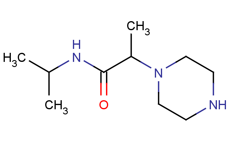 2-(piperazin-1-yl)-N-(propan-2-yl)propanamide