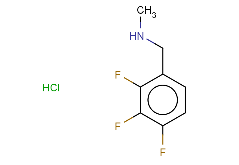 methyl[(2,3,4-trifluorophenyl)methyl]amine hydrochloride