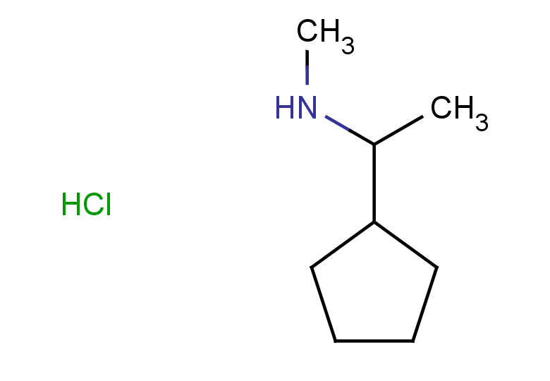 (1-cyclopentylethyl)(methyl)amine hydrochloride