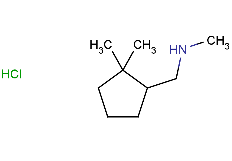 [(2,2-dimethylcyclopentyl)methyl](methyl)amine hydrochloride