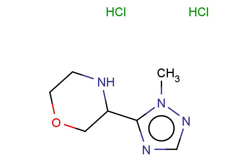 3-(1-methyl-1H-1,2,4-triazol-5-yl)morpholine dihydrochloride