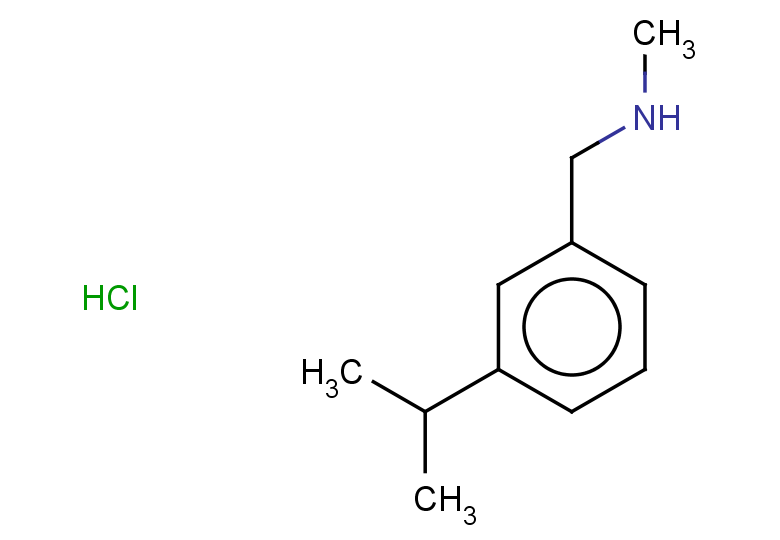 methyl({[3-(propan-2-yl)phenyl]methyl})amine hydrochloride