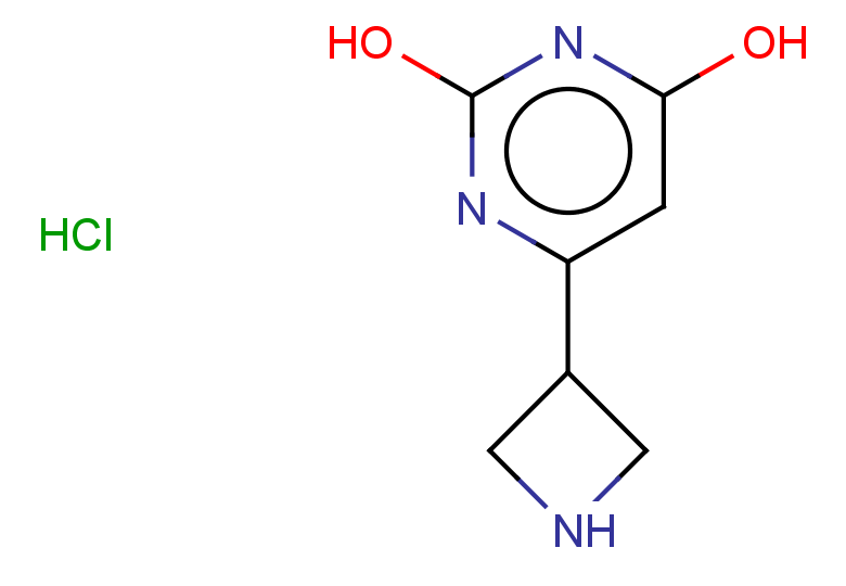6-(azetidin-3-yl)pyrimidine-2,4-diol hydrochloride