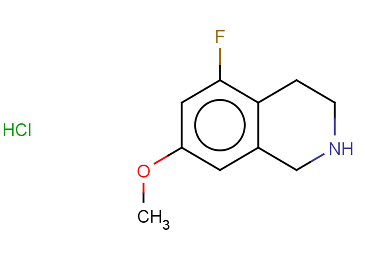 5-fluoro-7-methoxy-1,2,3,4-tetrahydroisoquinoline hydrochloride