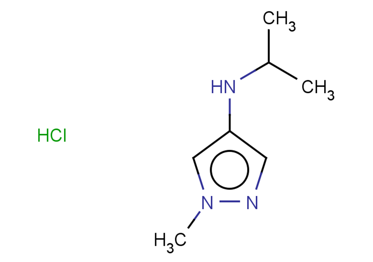 1-methyl-N-(propan-2-yl)-1H-pyrazol-4-amine hydrochloride