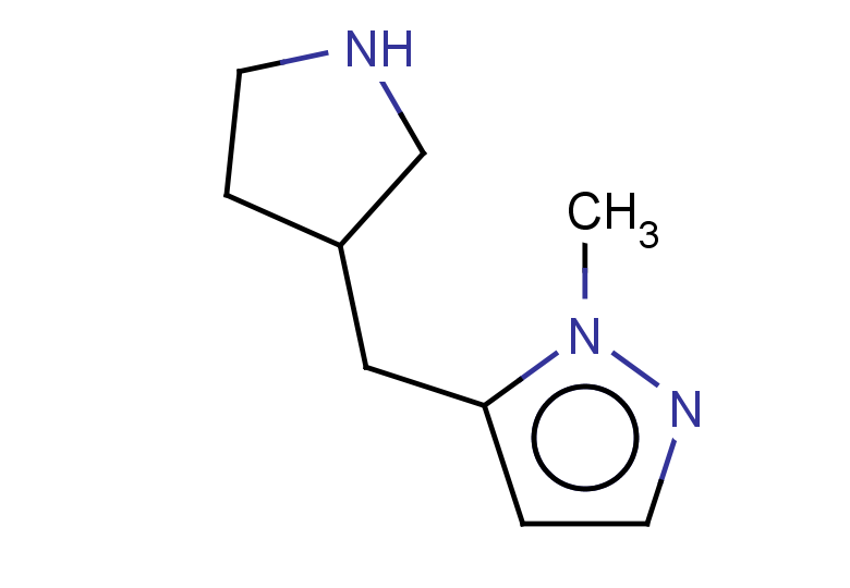 1-methyl-5-[(pyrrolidin-3-yl)methyl]-1H-pyrazole