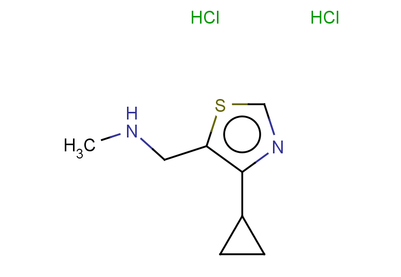 [(4-cyclopropyl-1,3-thiazol-5-yl)methyl](methyl)amine dihydrochloride