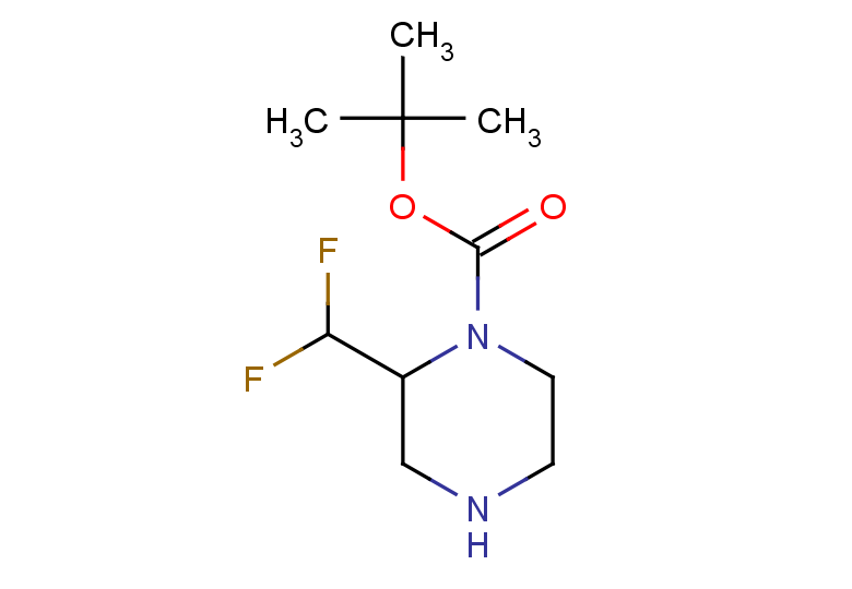 tert-butyl 2-(difluoromethyl)piperazine-1-carboxylate