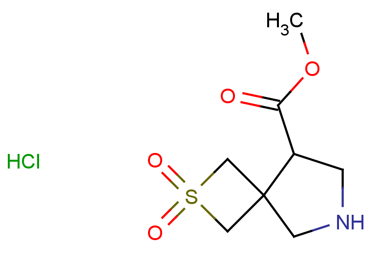methyl 2,2-dioxo-2lambda6-thia-6-azaspiro[3.4]octane-8-carboxylate hydrochloride