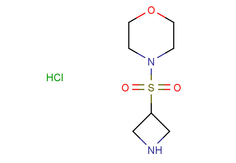 4-(azetidine-3-sulfonyl)morpholine hydrochloride
