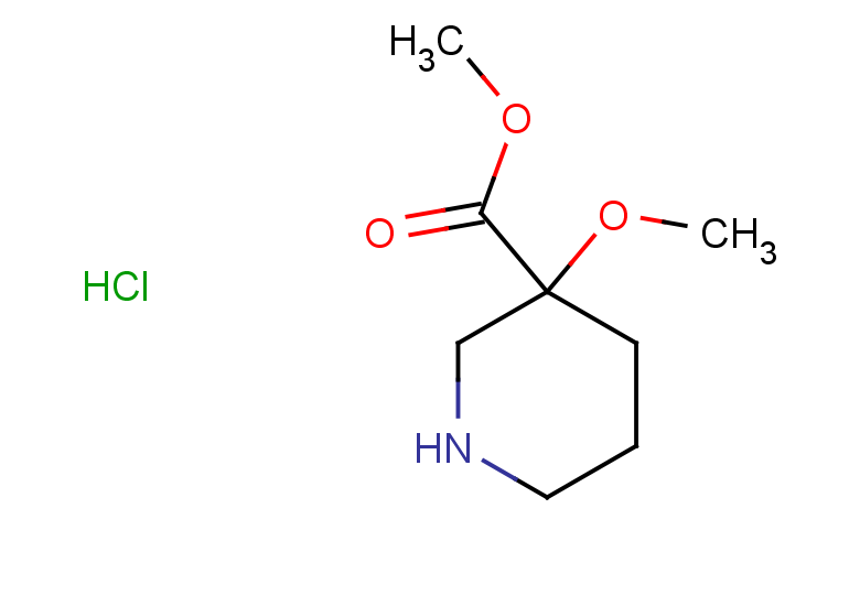 methyl 3-methoxypiperidine-3-carboxylate hydrochloride
