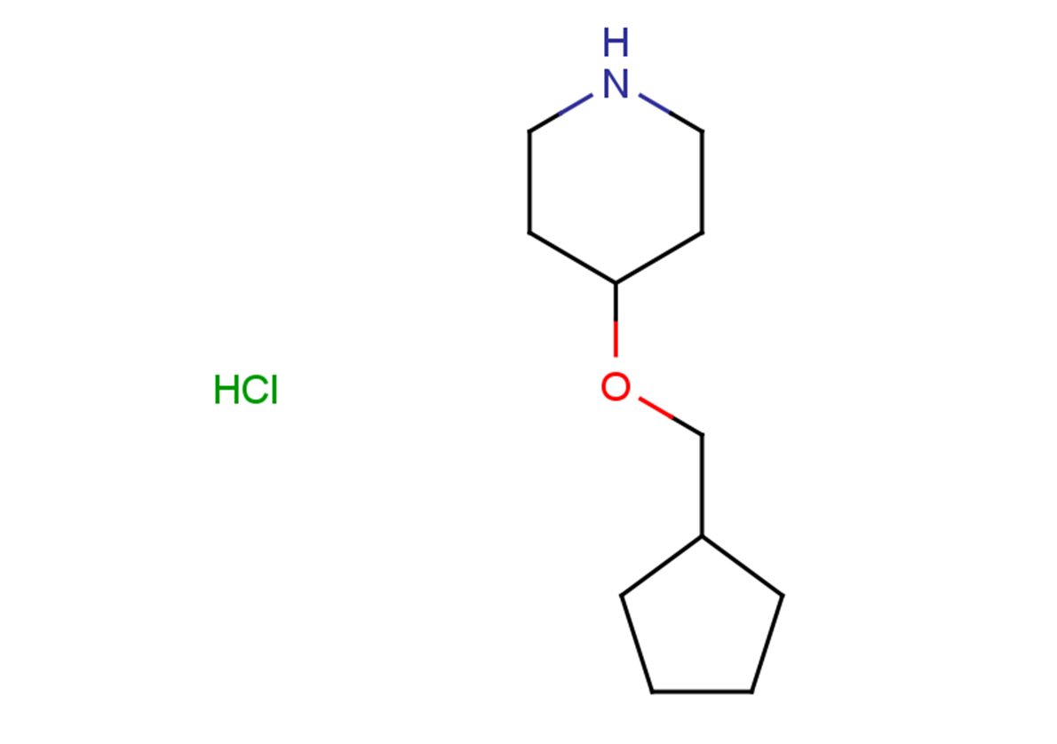 4-(cyclopentylmethoxy)piperidine hydrochloride