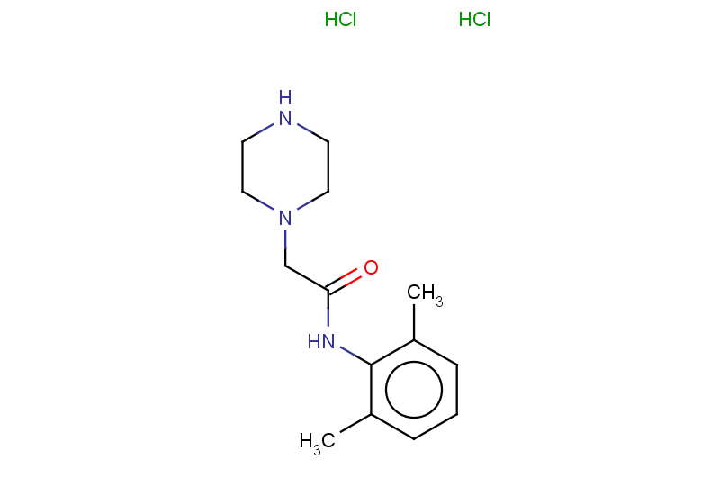 N-(2,6-dimethylphenyl)-2-(piperazin-1-yl)acetamide dihydrochloride