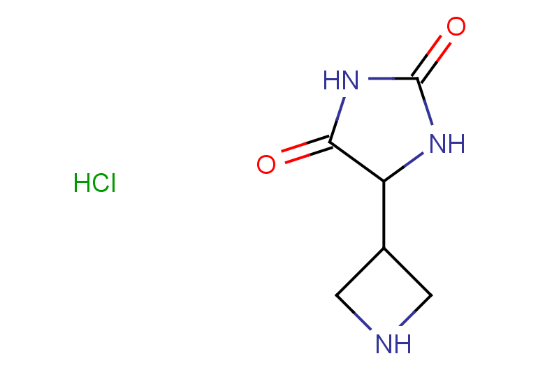 5-(azetidin-3-yl)imidazolidine-2,4-dione hydrochloride