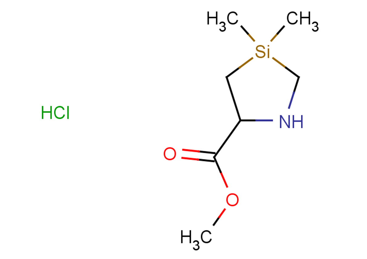 methyl 3,3-dimethyl-1,3-azasilolidine-5-carboxylate hydrochloride