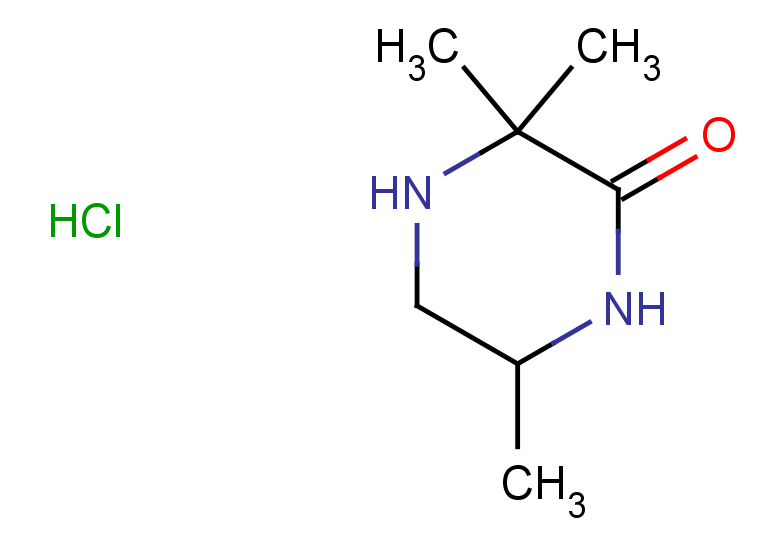3,3,6-trimethylpiperazin-2-one hydrochloride