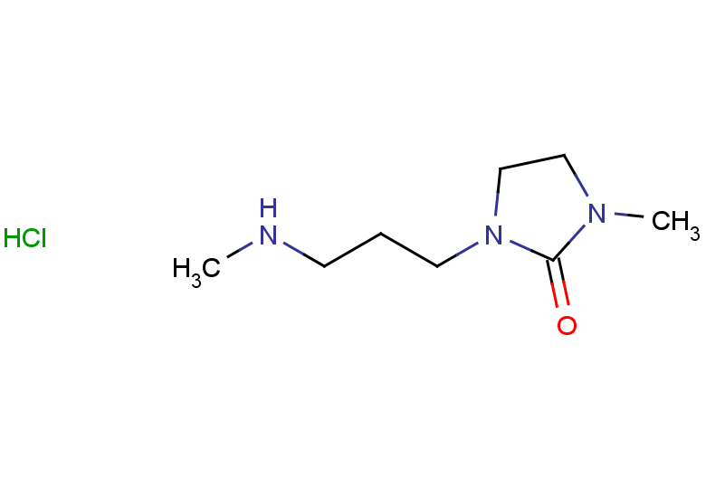 1-methyl-3-[3-(methylamino)propyl]imidazolidin-2-one hydrochloride