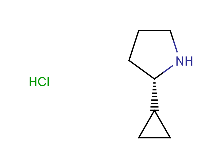 (2S)-2-cyclopropylpyrrolidine hydrochloride