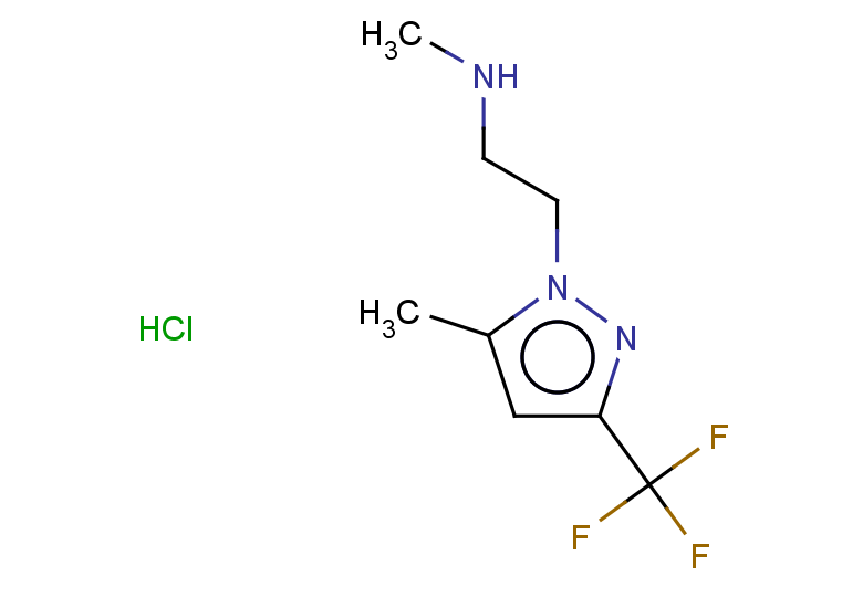 methyl({2-[5-methyl-3-(trifluoromethyl)-1H-pyrazol-1-yl]ethyl})amine hydrochloride