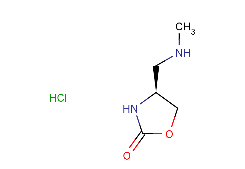 (4S)-4-[(methylamino)methyl]-1,3-oxazolidin-2-one hydrochloride