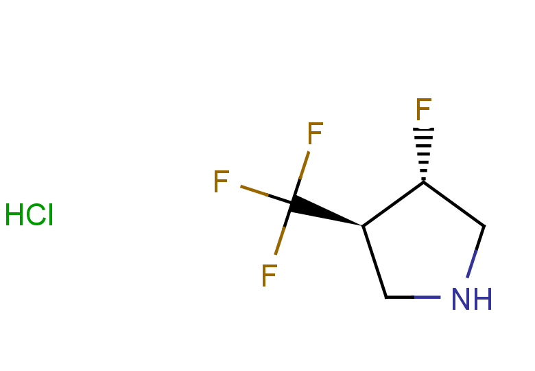 rac-(3R,4S)-3-fluoro-4-(trifluoromethyl)pyrrolidine hydrochloride, trans