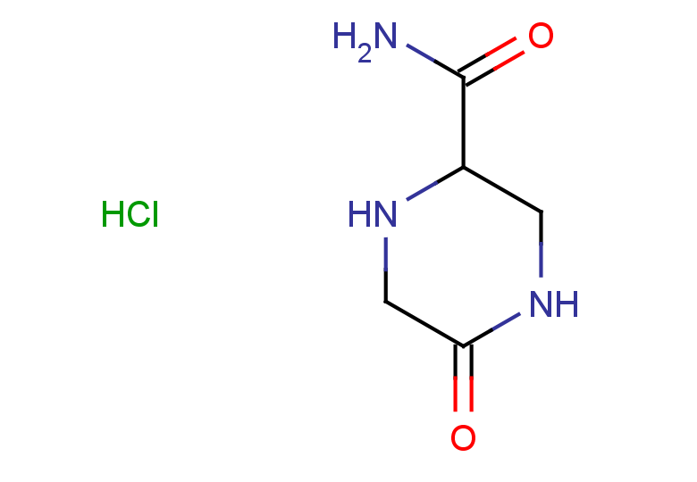 5-oxopiperazine-2-carboxamide hydrochloride