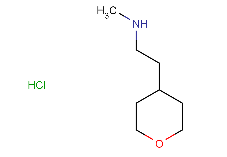 methyl[2-(oxan-4-yl)ethyl]amine hydrochloride