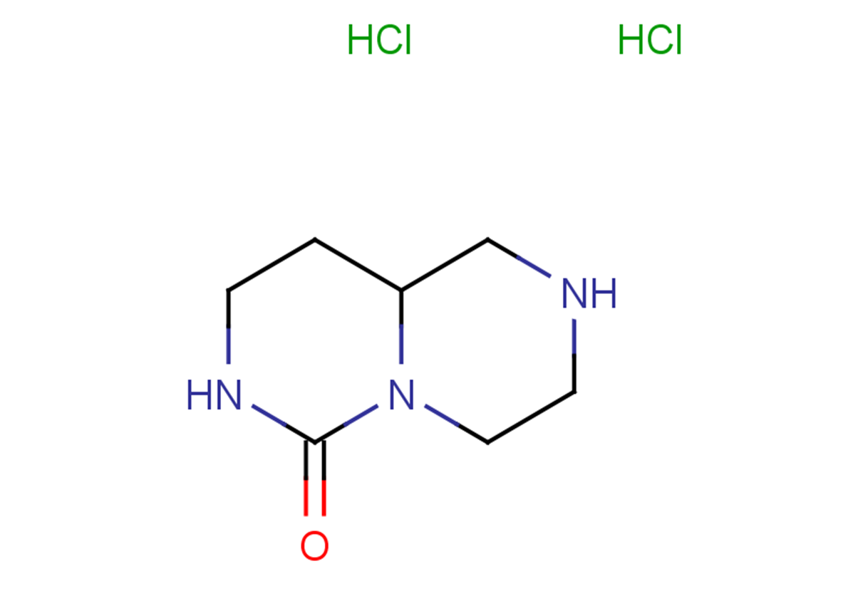 octahydro-1H-pyrazino[1,2-c]pyrimidin-6-one dihydrochloride