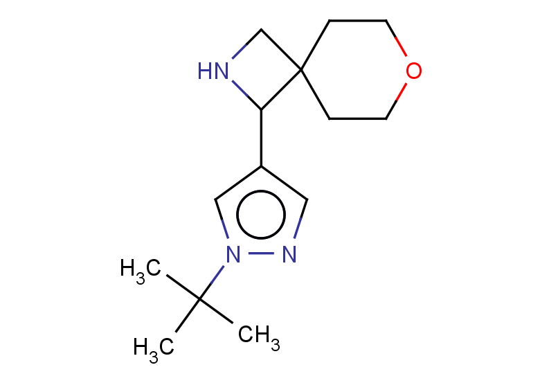 1-(1-tert-butyl-1H-pyrazol-4-yl)-7-oxa-2-azaspiro[3.5]nonane