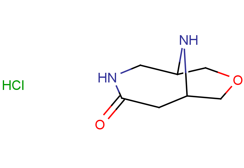 8-oxa-3,10-diazabicyclo[4.3.1]decan-4-one hydrochloride