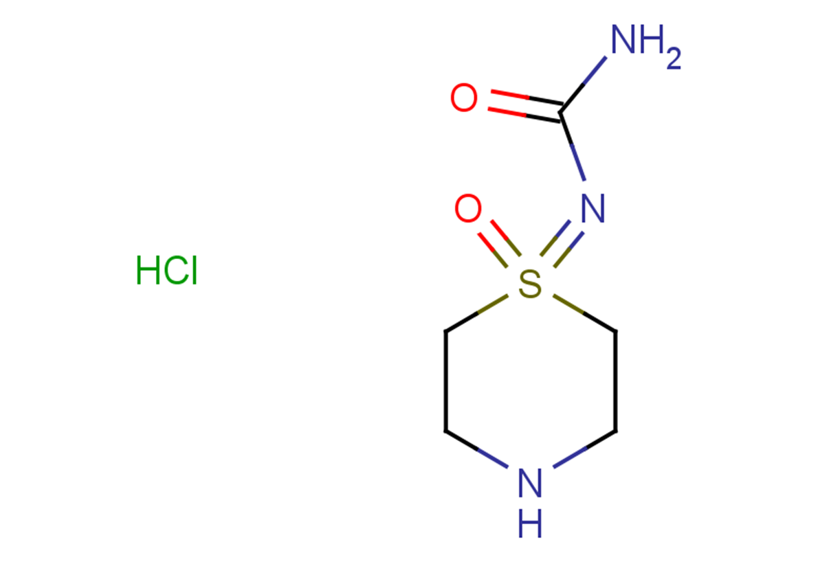 (1-oxo-1lambda6-thiomorpholin-1-ylidene)urea hydrochloride