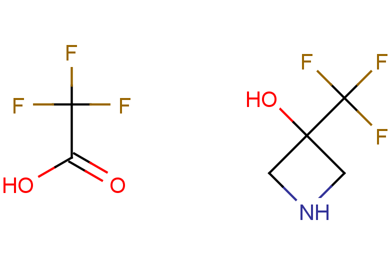 3-(trifluoromethyl)azetidin-3-ol, trifluoroacetic acid