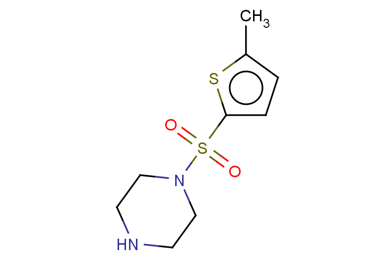 1-[(5-methylthiophen-2-yl)sulfonyl]piperazine