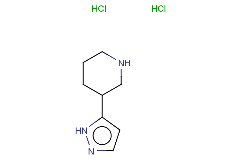 3-(1H-pyrazol-5-yl)piperidine dihydrochloride