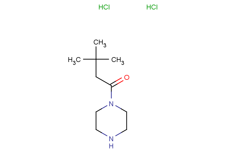 3,3-dimethyl-1-(piperazin-1-yl)butan-1-one dihydrochloride